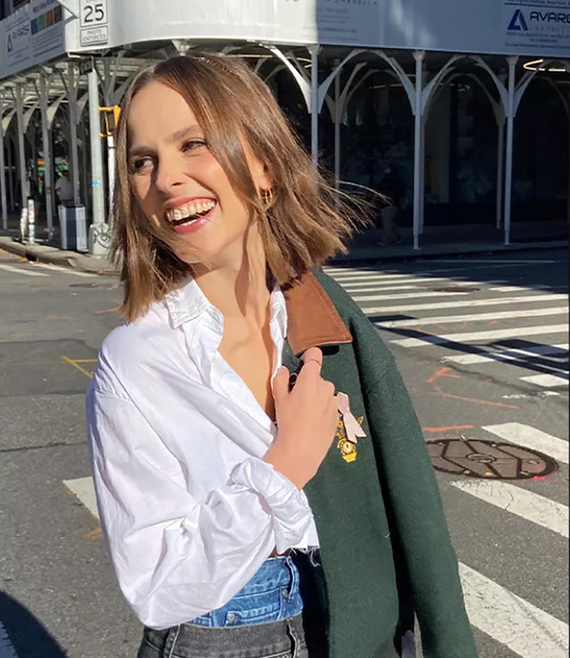 Pauline Chalamet and her Schaf Skincare routine.