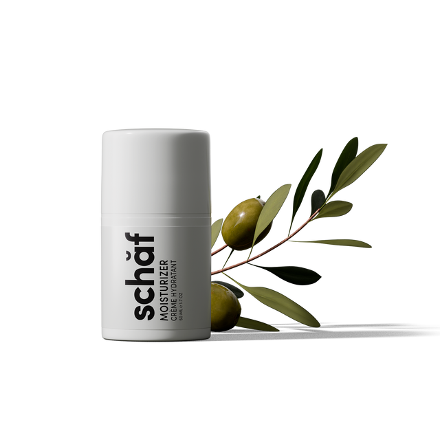 Could Problem Skin Be Linked to Your Products - schaïf moisturizer with olive branches.