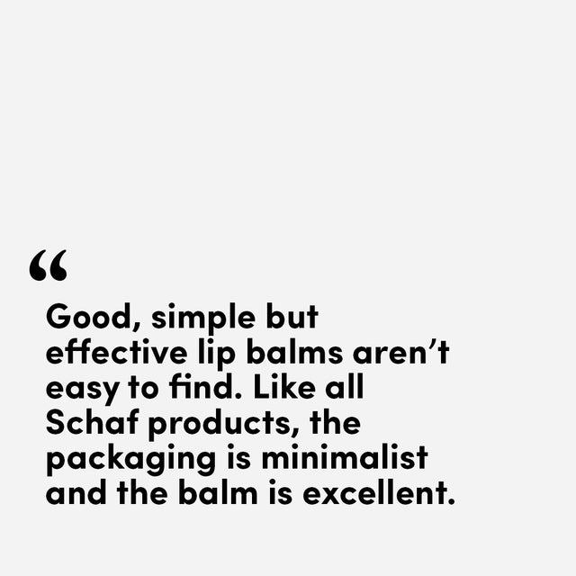 schaf lip balm review